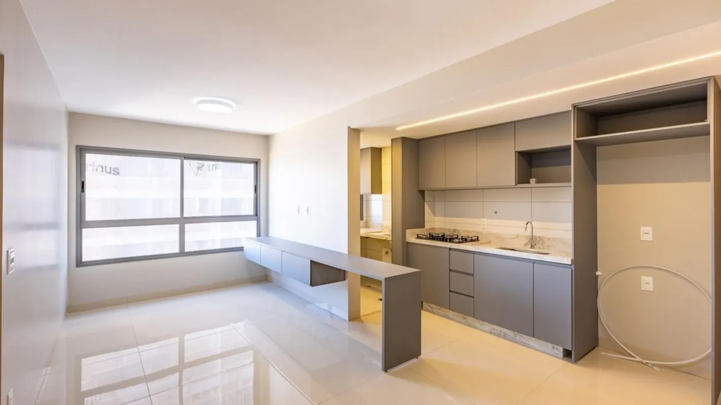 Funcional, elegante e com acabamentos de bom gosto. Este apartamento semi mobili...