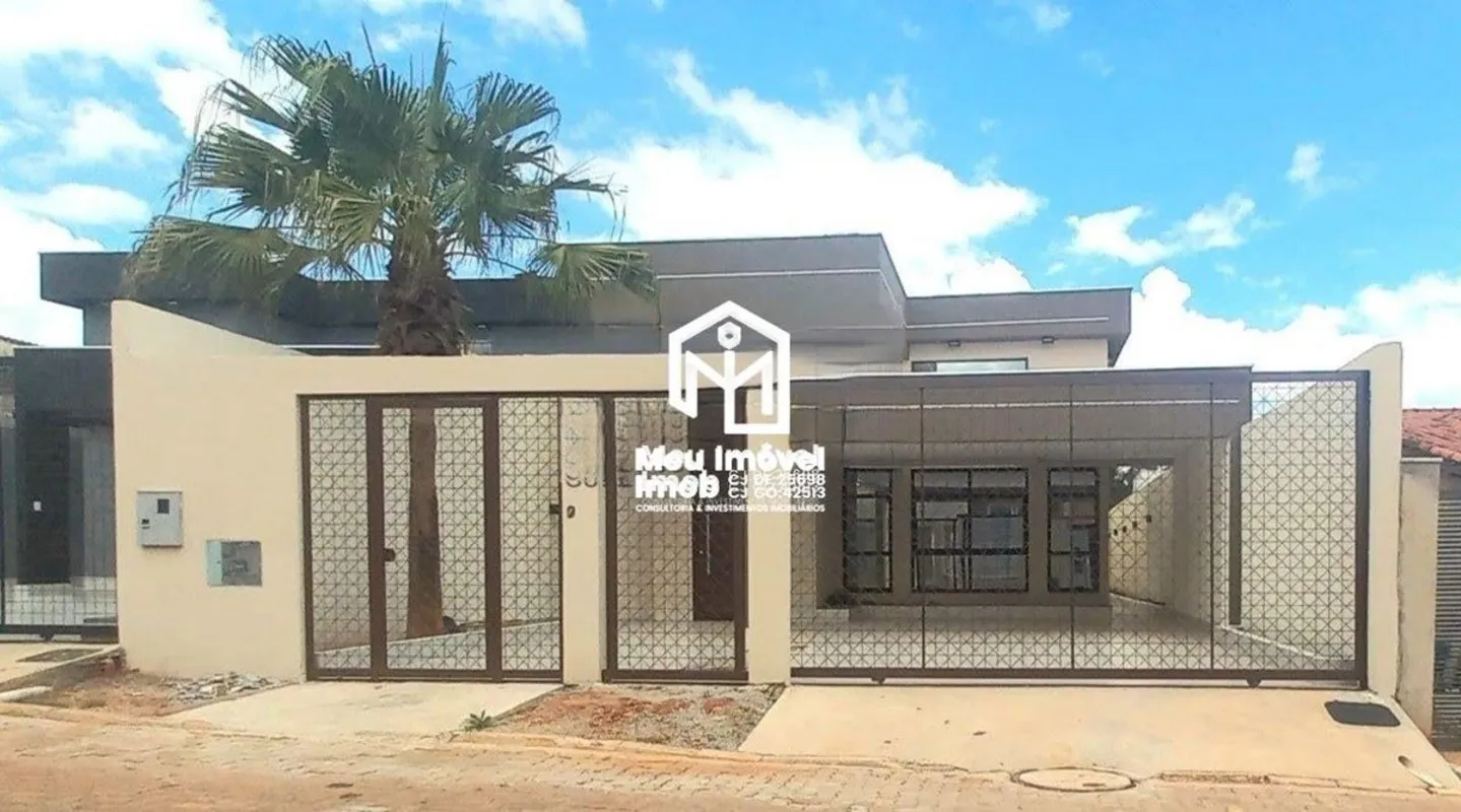 Viva com conforto e sofisticação em uma casa moderna no Condomínio Residencial 2...