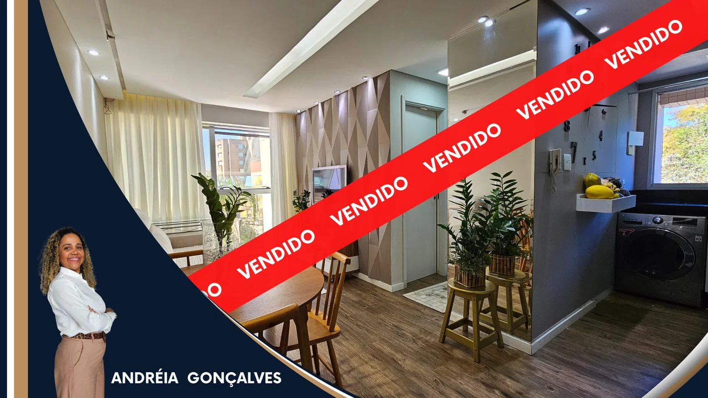 AJF IMÓVEIS – VENDE RESIDENCIAL SMART - ÁGUAS CLARAS:O IMÓVEL:- 01 QUARTO - 39M²...