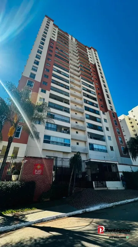 Apartamento bem localizado no Residencial Plaza de España, sol da manhã e vista ...