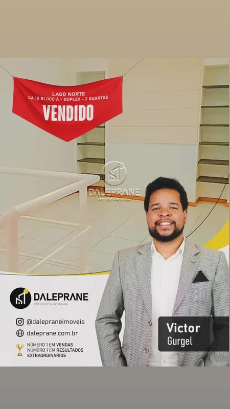 DALEPRANE INTELIGÊNCIA IMOBILIÁRIA VENDE COM EXCLUSIVIDADECA 02 QUARTOS/ 1 SUITE...