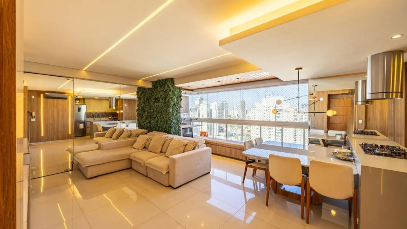 Apartamento mobiliado no Like Bueno, Setor Bueno, com 94 m² privativos, 3 quarto...