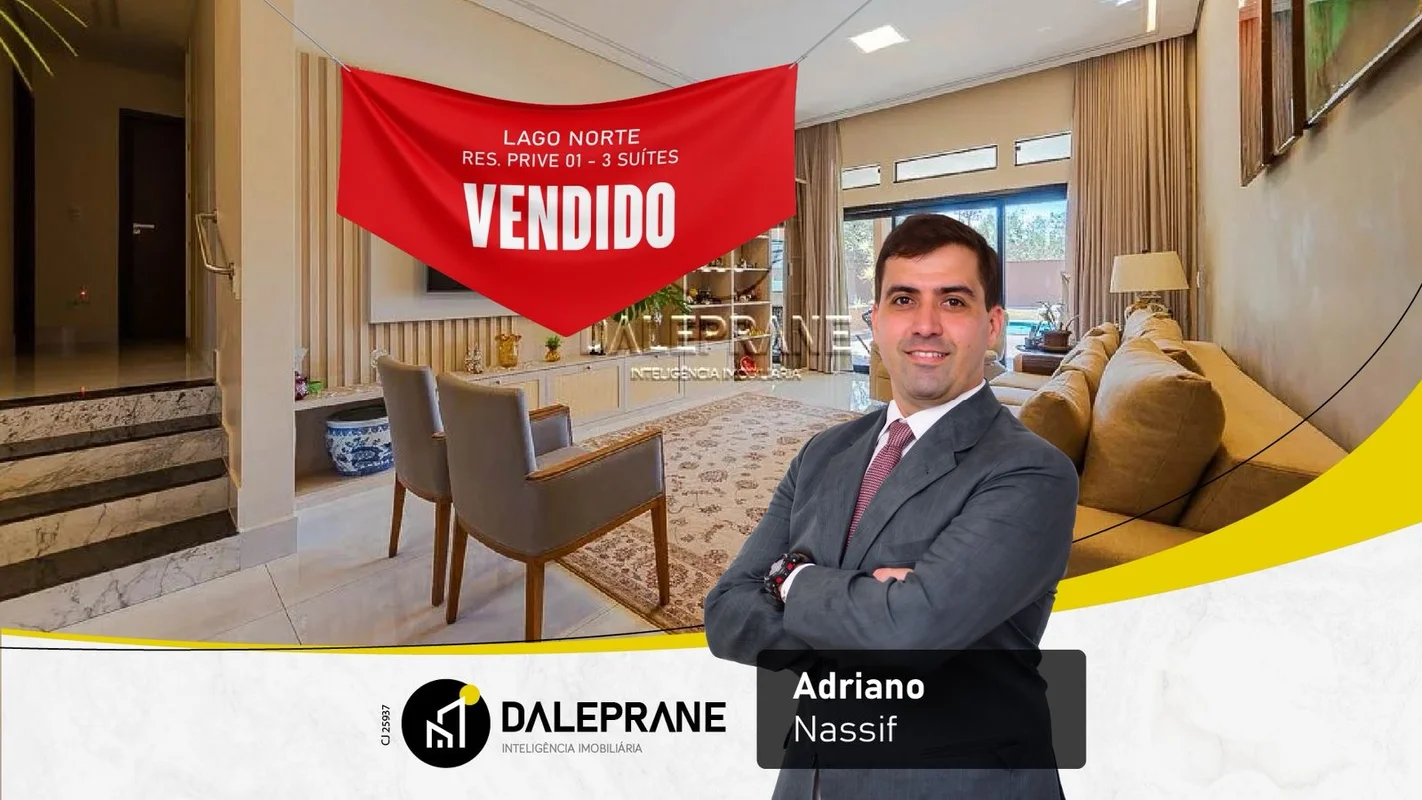 Residencial prive 1 – LAGO NORTEDALEPRANE VENDE CASA IMPECÁVEL COM EXCLUSIVIDADE...