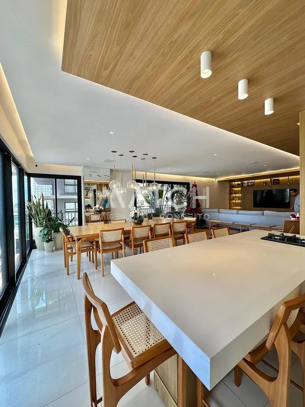 Lumina Marista no Setor Marista, 4 suítes mobiliado com 221 m2, Goiania/GOCom um...