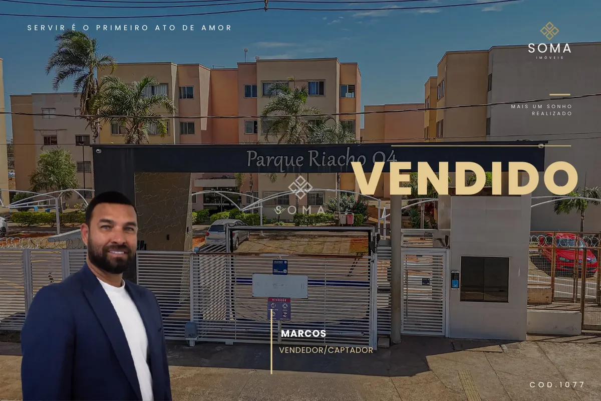 APARTAMENTO DE 3 QUARTOS - RIACHO FUNDO IILocalização privilegiada, com vista li...