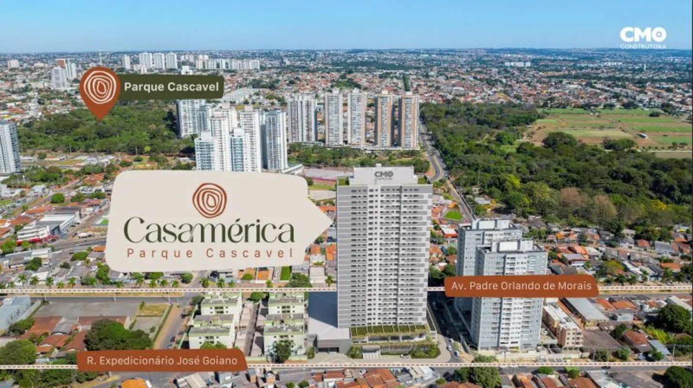 CASAMERICA PARQUE CASCAVEL - APARTAMENTO PADRÃO NO PARQUE AMAZÔNIA Apartamento n...