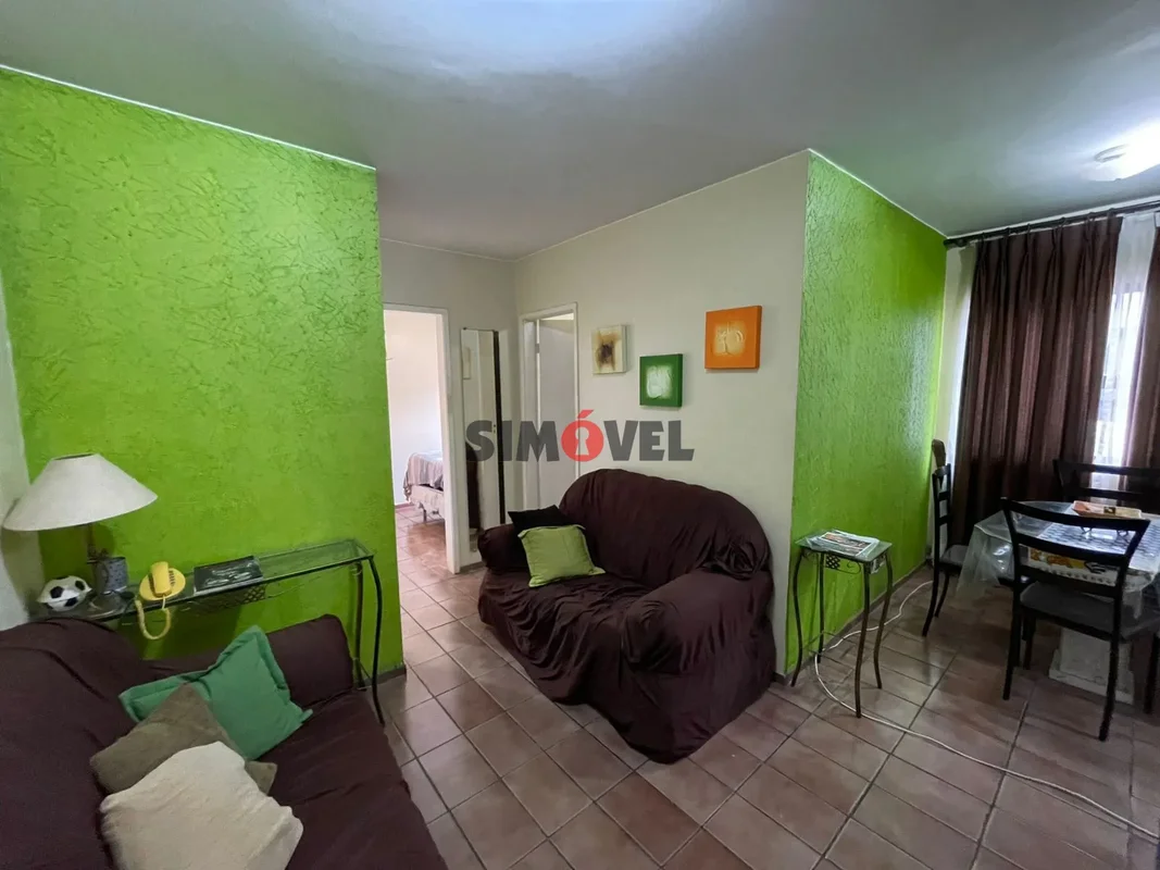 QNL 08, apto mobiliado de 48m², 2 qtos, garagem R$: 250.000 - Aceita Financiamen...