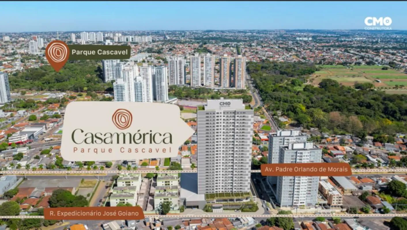 CASAMERICA PARQUE CASCAVEL - APARTAMENTO PADRÃO NO PARQUE AMAZÔNIAApartamento na...