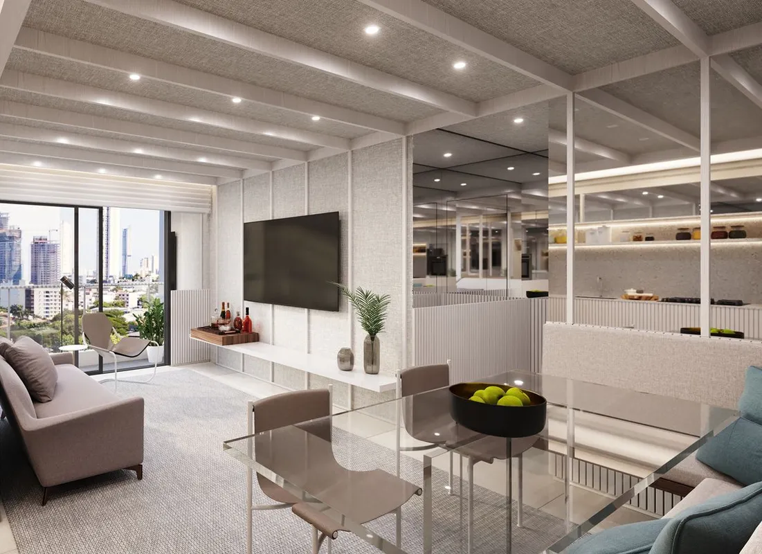 Apartamento no Sync Cidade Opus, com 70,36 m², sendo 2 quartos com 1 suíte, 1 va...