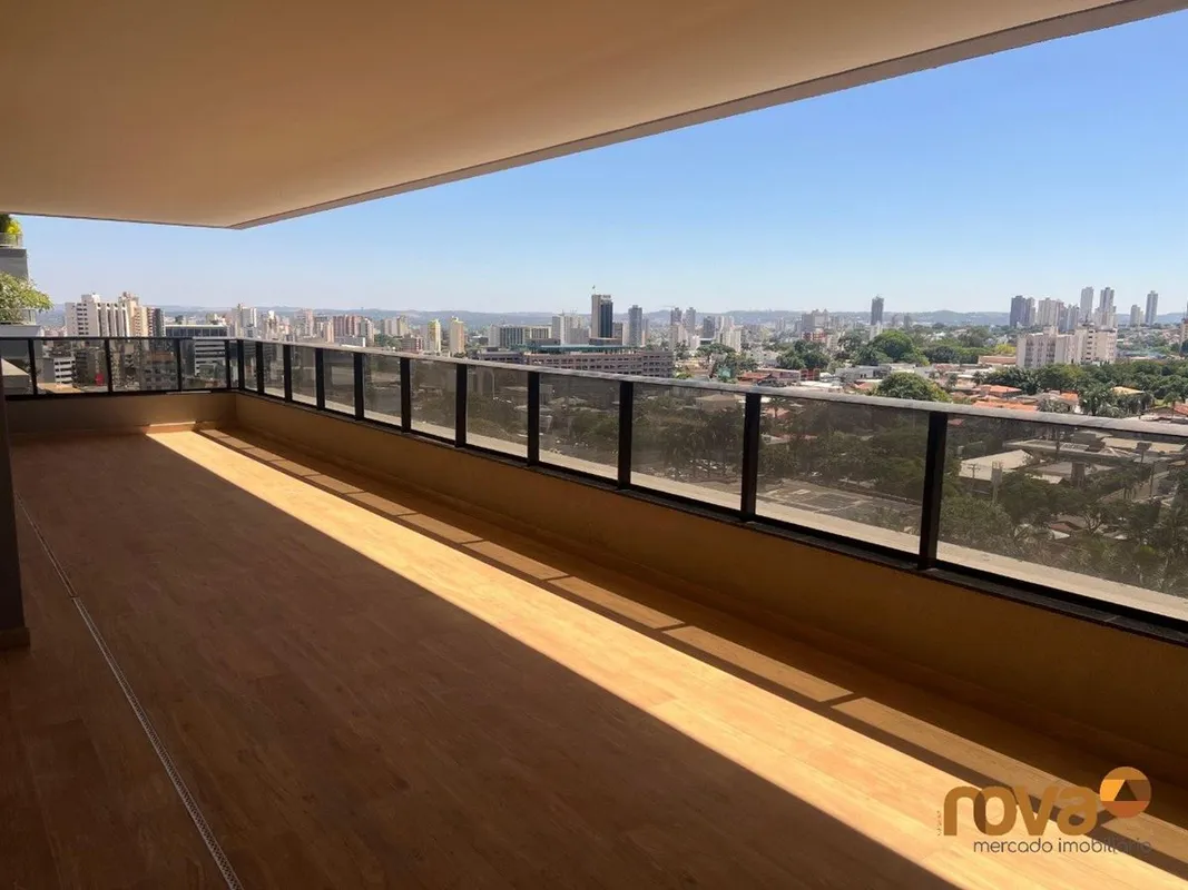 Apartamento 5 quartos com 5 suítes plenas no setor marista, nascente, vista livr...