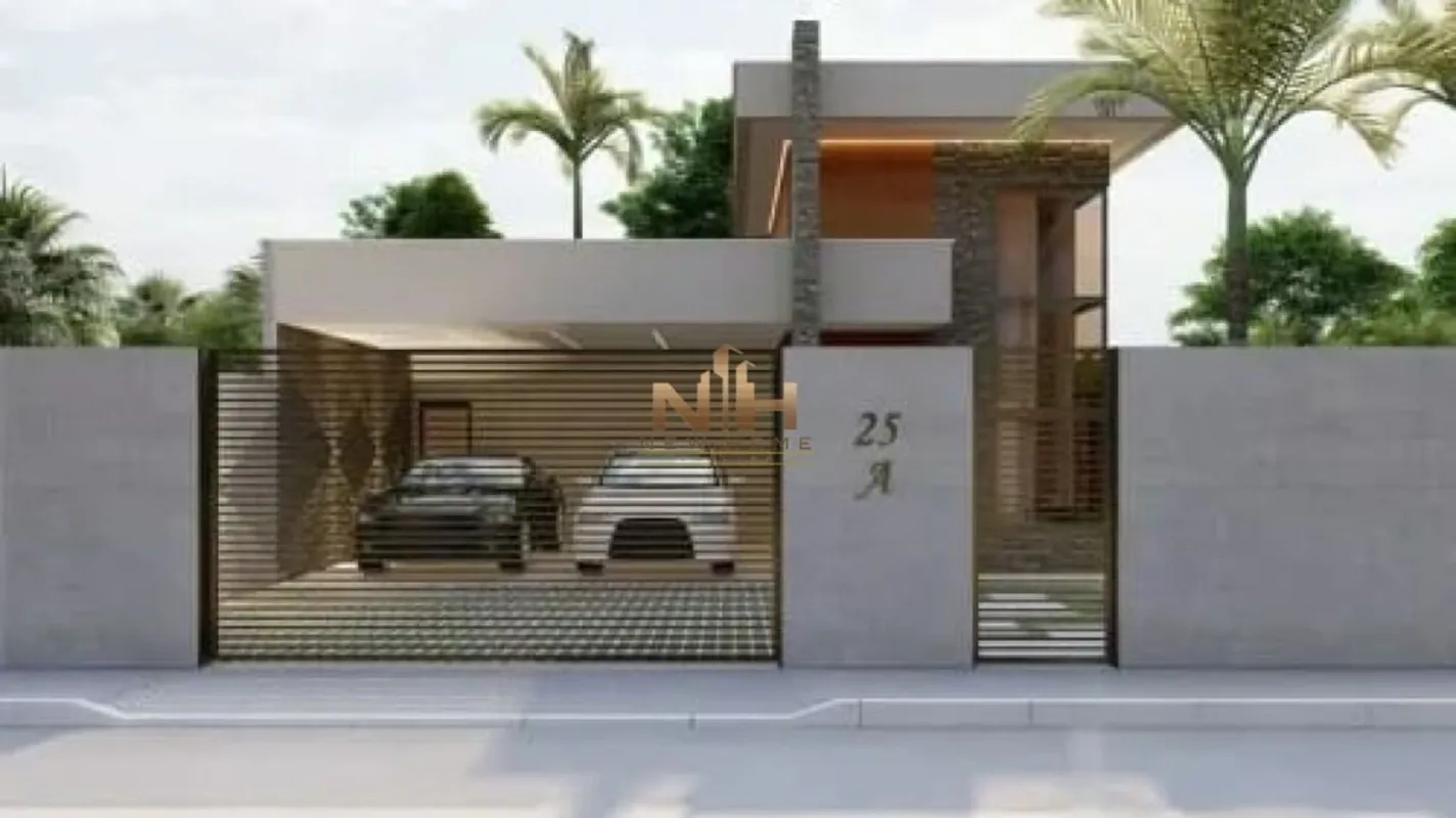 Projeto de Casa Moderna de 130m² com entrega em Dezembro de 2025Descubra a tranq...