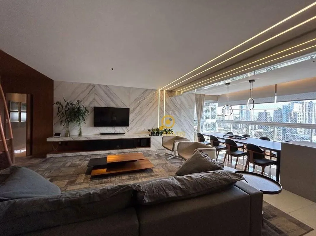 Apartamento na Rua T-28, Setor Bueno, Goiânia - GO Área Privativa: 154,54m² 3 Va...