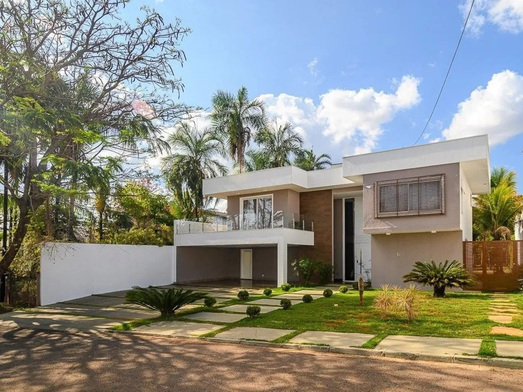 :: Lago Sul QL 28 - Casa nova, 5 suítes, piscina e varanda gourmet . Área do ter...