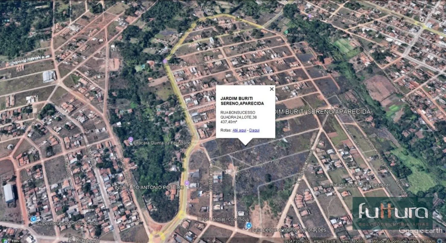 EXCELENTE LOTE NA RUA BONSUCESSO!ESCRITURADO E REGISTRADO. 437,40m² com 14.58 me...