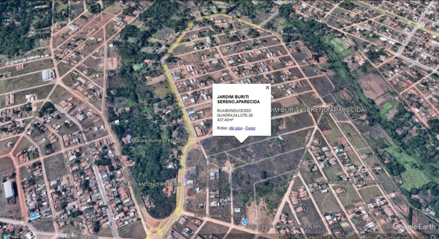 EXCELENTE LOTE NA RUA BONSUCESSO!ESCRITURADO E REGISTRADO. 437,40m² com 14.58 me...