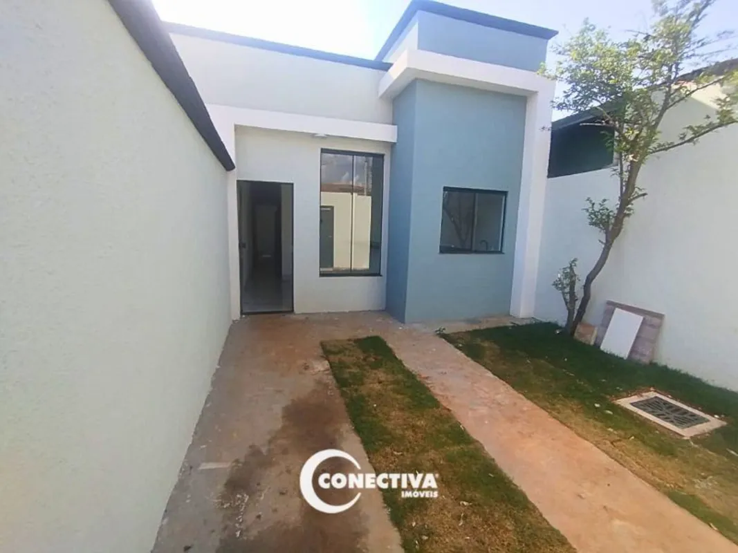  Comentários do corretor: Casa à venda com 2 quartos (sendo 1 suíte) nova, banhe...