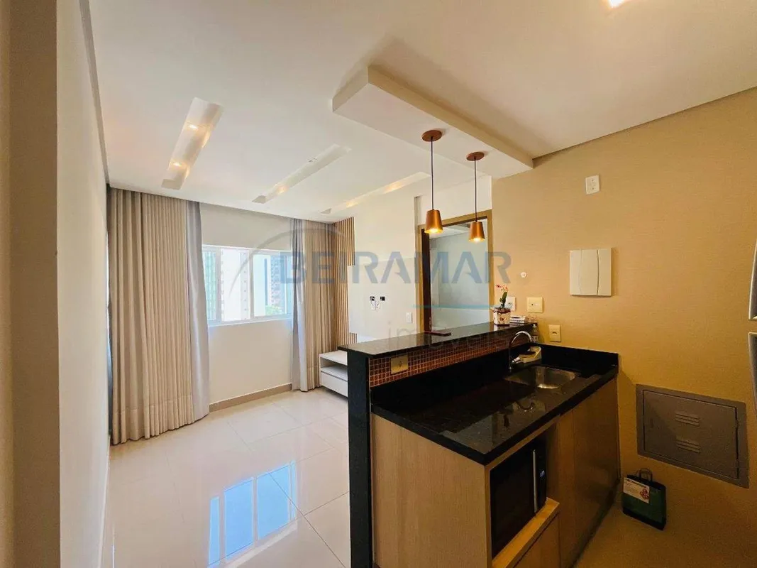 Apartamento SemiMobiliado de 1 Quarto em Águas ClarasEste apartamento no condomí...