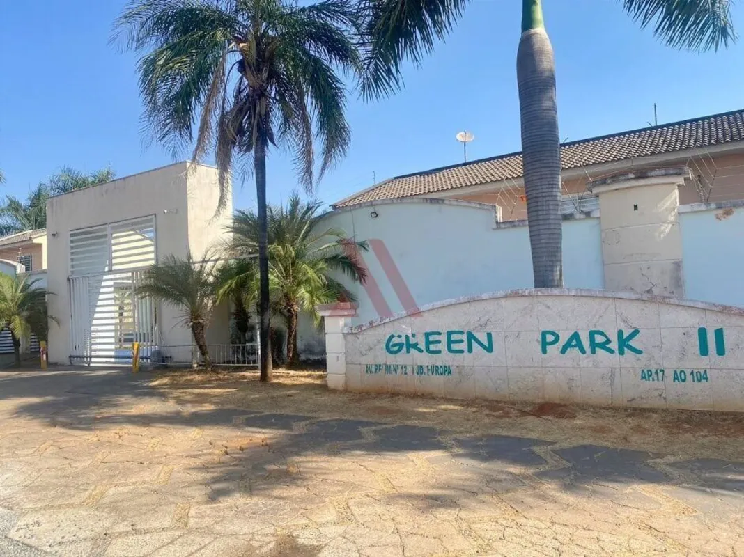 COD:1152Green Park 2 - Jardim Europa•2 quartos•52m²•1 vaga de garagem•1º andar•C...