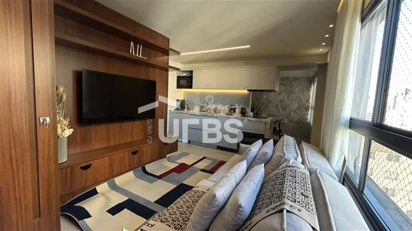 COD U-0028115 - Apartamento mobiliado e decorado à venda no Setor Bueno – Ritmo ...