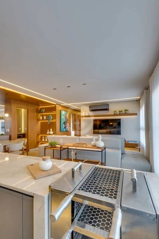 São 86m2 de área privativa, com uma planta inteligente e moderna:2 suítes + lava...