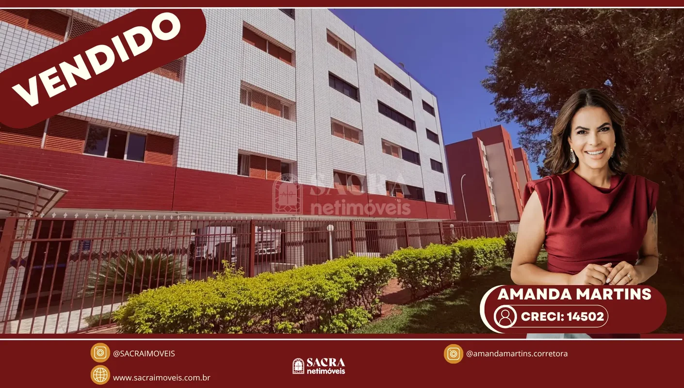 OPORTUNIDADE ÚNICA NO CRUZEIRO NOVO - APARTAMENTO DE 3 QUARTOS COM ELEVADORIMÓVE...