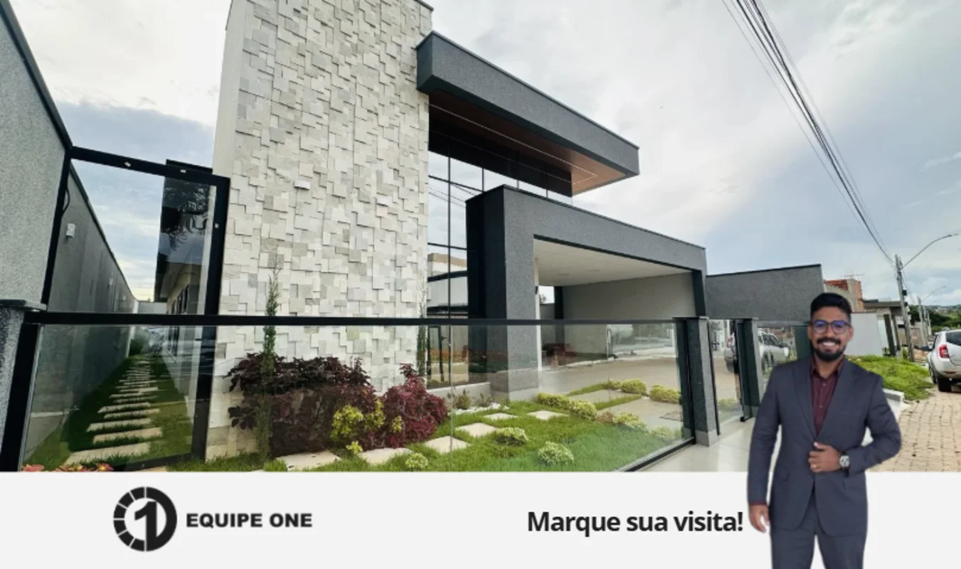 Casa Térrea à Venda no Condomínio Park Way 2 – Qd 05Casa nova, térrea, com facha...