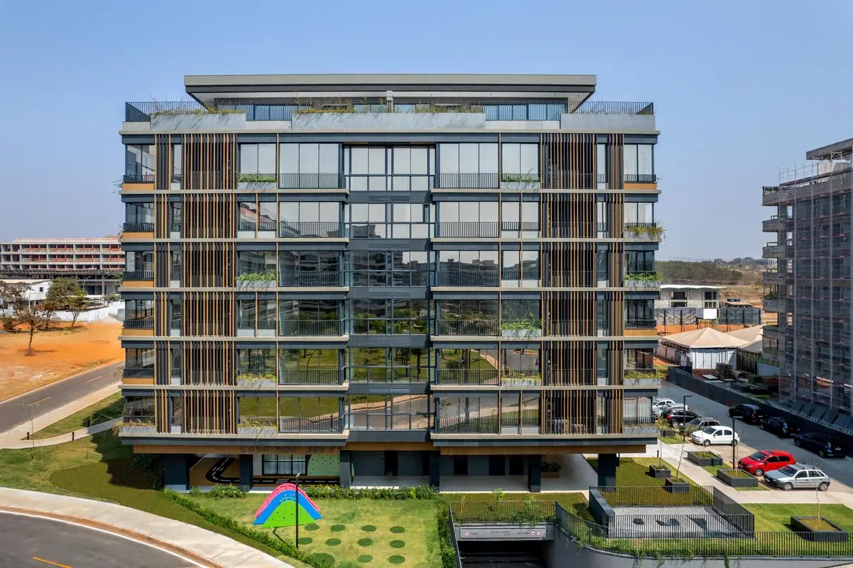 CASA NOR, SQNW 303, Projeção F -NOROESTEA atmosfera de casa, elevada ao mais alt...