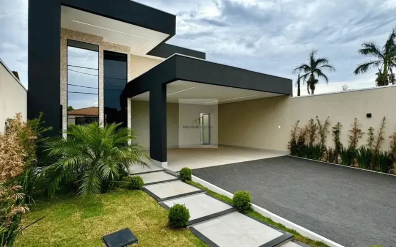 Casa Alto Padrão em Vicente Pires – Rua 12Condomínio Fechado | Vazado para a Est...