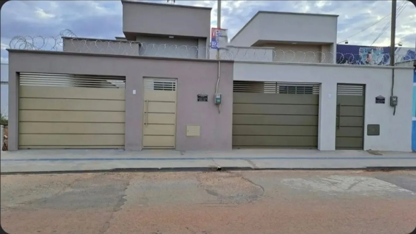 3Q com 1 Suíte:Casa recém construída no Jardim Boa Esperança em Aparecida de Goi...