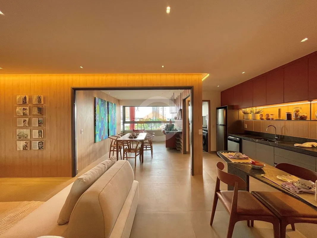 Apartamento com 3 suítes à venda no Setor Bueno, a 2 quadras do Parque Vaca Brav...