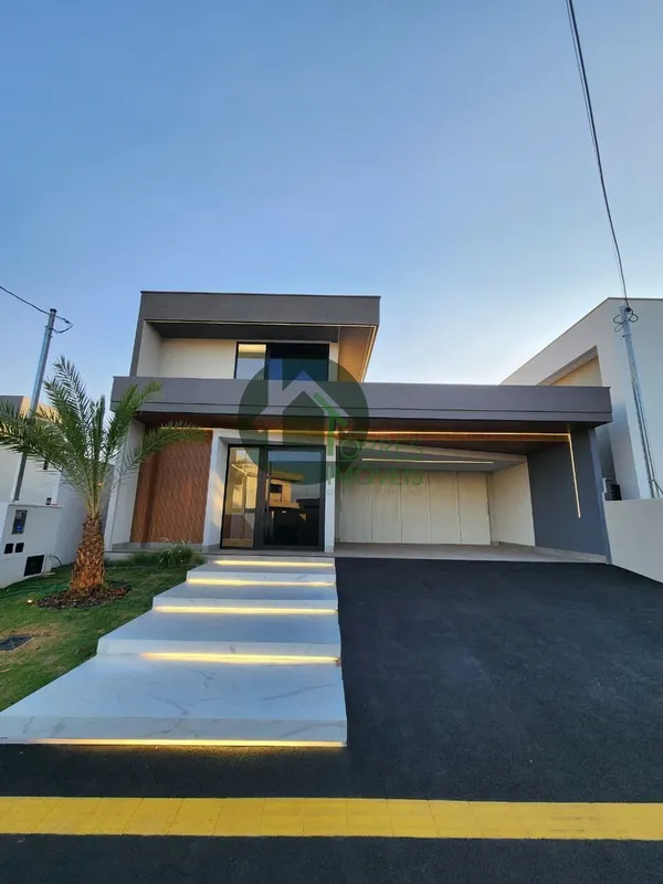 Linda Casa Térrea Jardins Bolonha Área útil: 165 m² Terreno: 300 m² São 3 suítes...