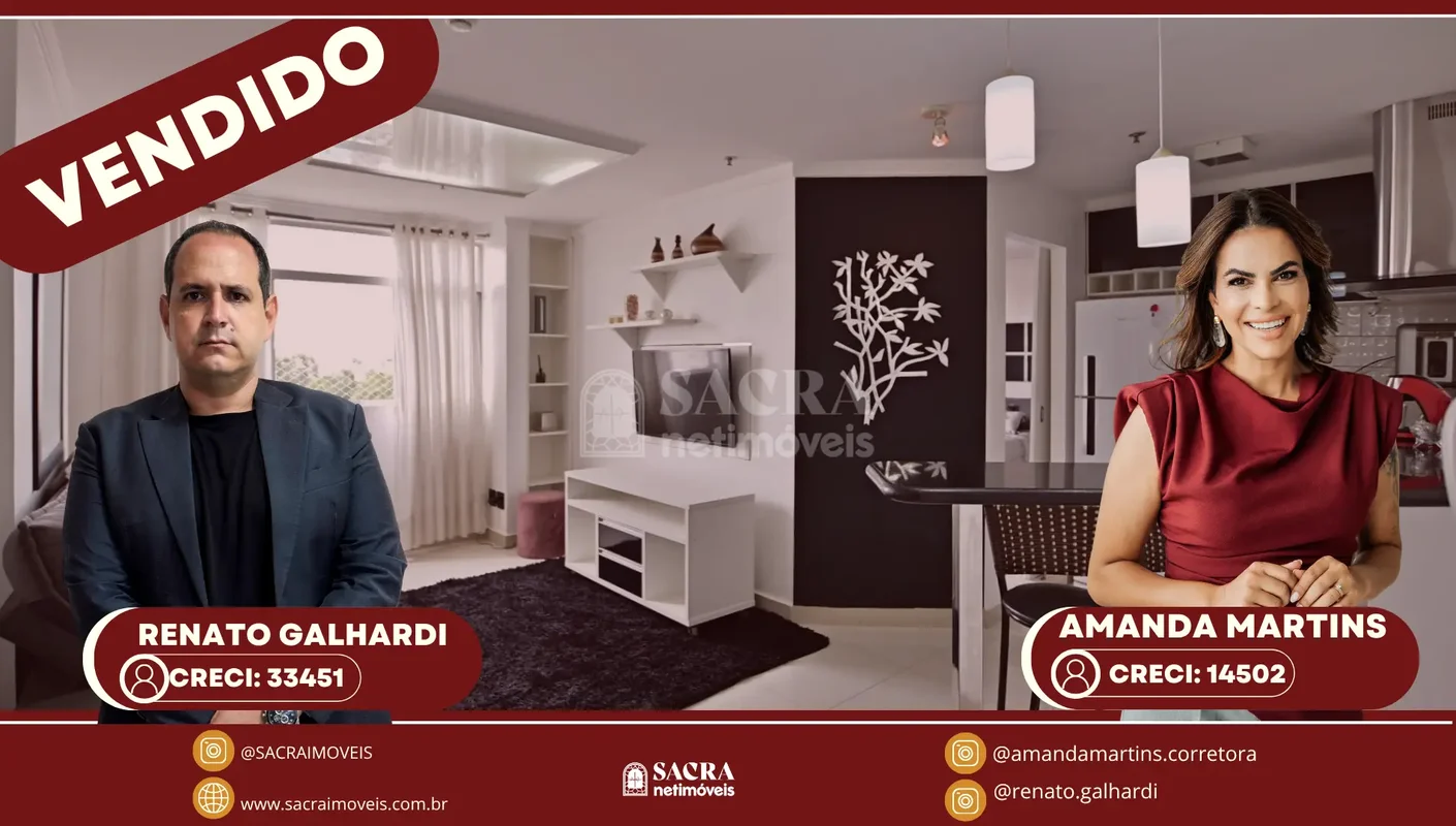 APARTAMENTO À VENDA no Residencial Madson, localizado na Avenida Parque Águas Cl...