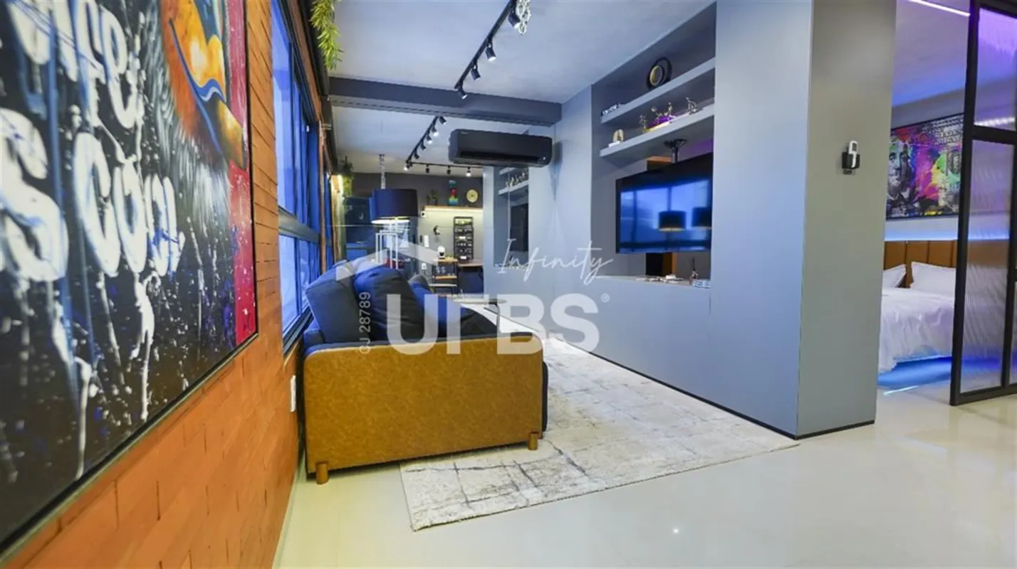 COD U-0026920 - Apartamento à venda no Ritmo Bueno – 52m², 1 quarto, mobiliado e...