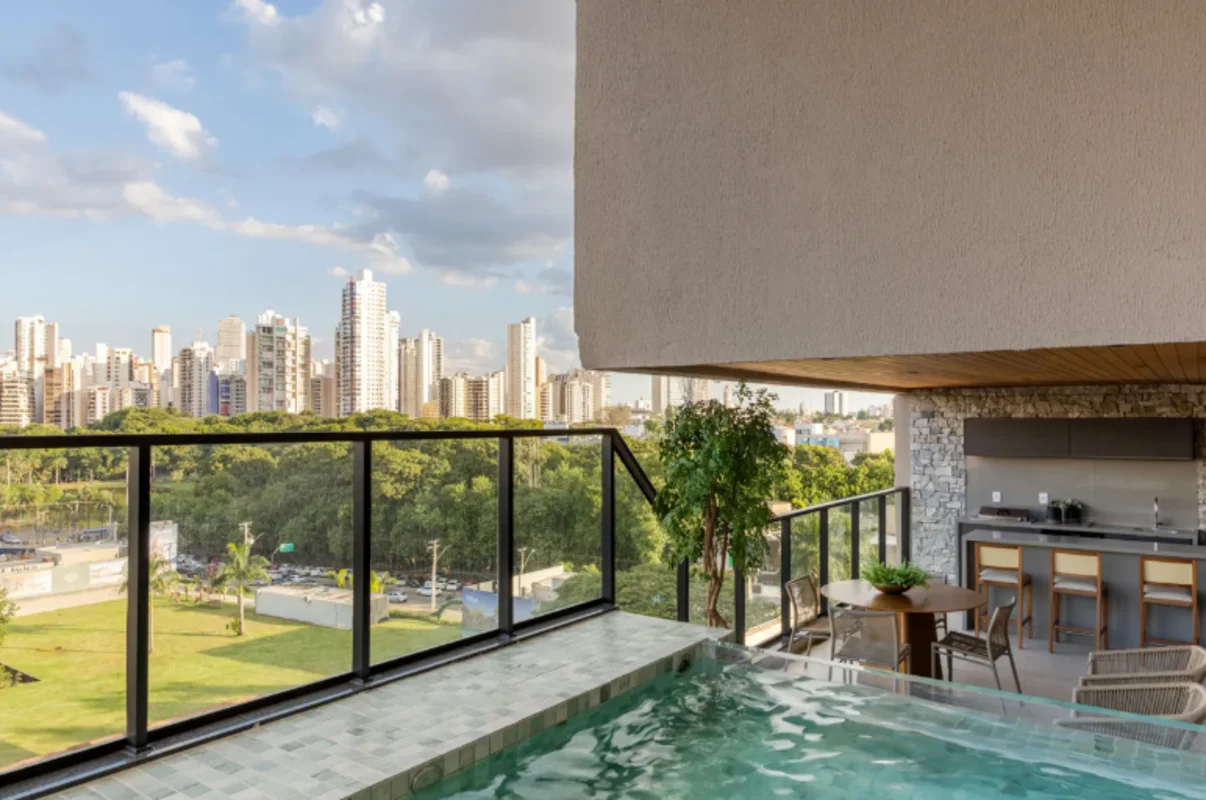 Apartamento de alto padrão no Lodge Vaca Brava, com 4 suítes, [X] m² privativos ...
