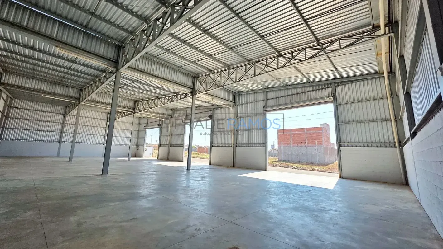 Galpão novo para locação no Residencial Luzia Monteiro Trindade, a menos de 500m...