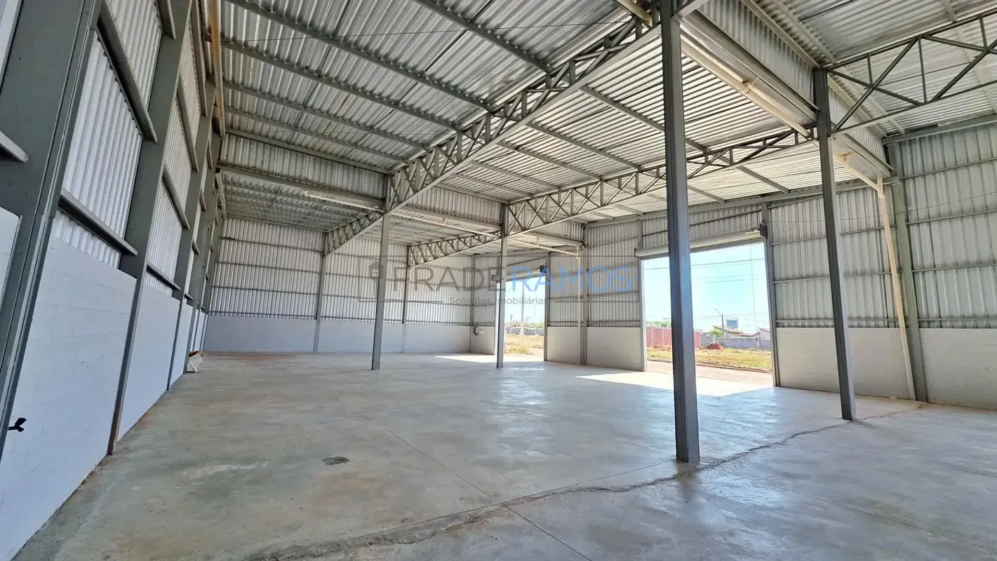 Galpão novo para locação no Residencial Luzia Monteiro Trindade, a menos de 500m...