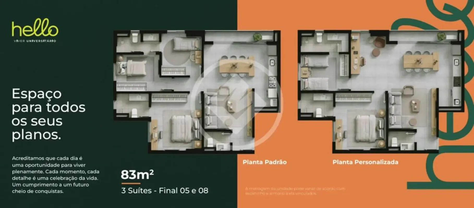 ? HELLO VIVER UNIVERSITÁRIOUnid. 1505?? Rua 235 em frente à Fac. De Medicinal da...