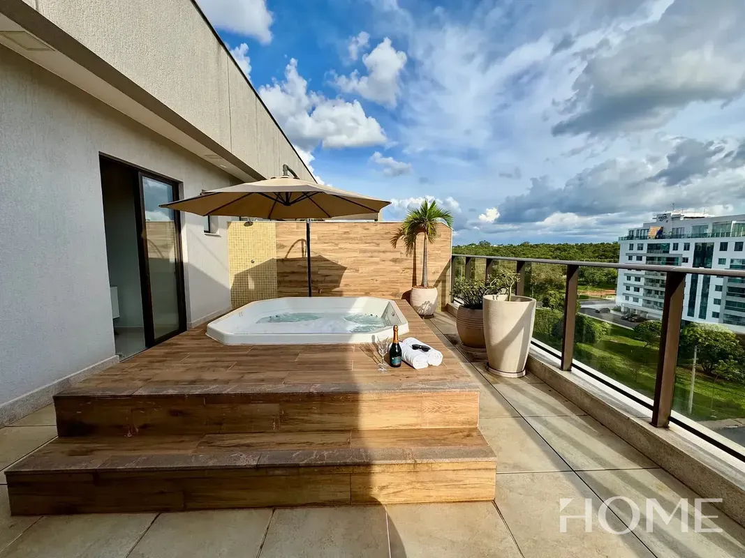 Cobertura Duplex Reformada no Noroeste (SQNW 109) - 224m² Vista Livre Lazer Priv...