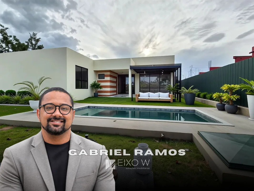 Eixo W Imobiliária vende belíssima casa localizada no Condomínio Estancia Quinta...