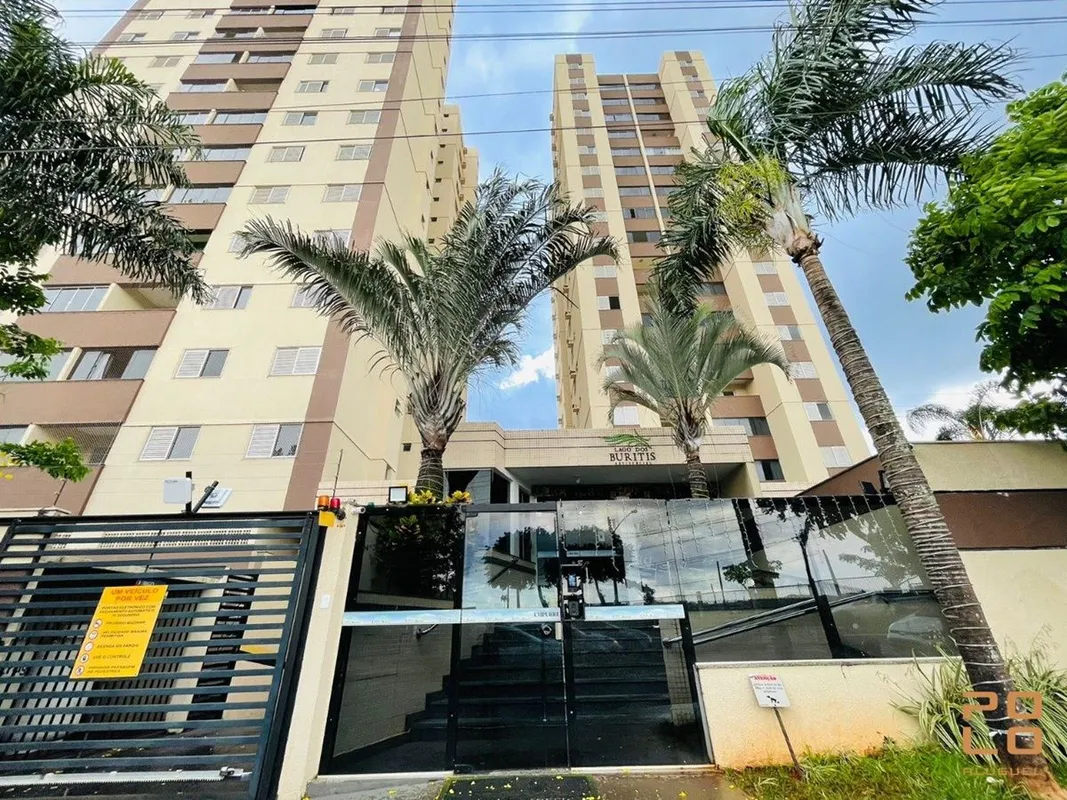 Apartamento para alugar no Edifício Residencial Lago dos Buritis, com 79,69 m² d...