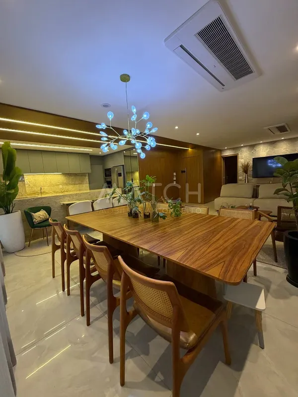 Apartamento mobiliado à venda no Vero Home Gourmet com 165 m2, 3 suítes, no Seto...