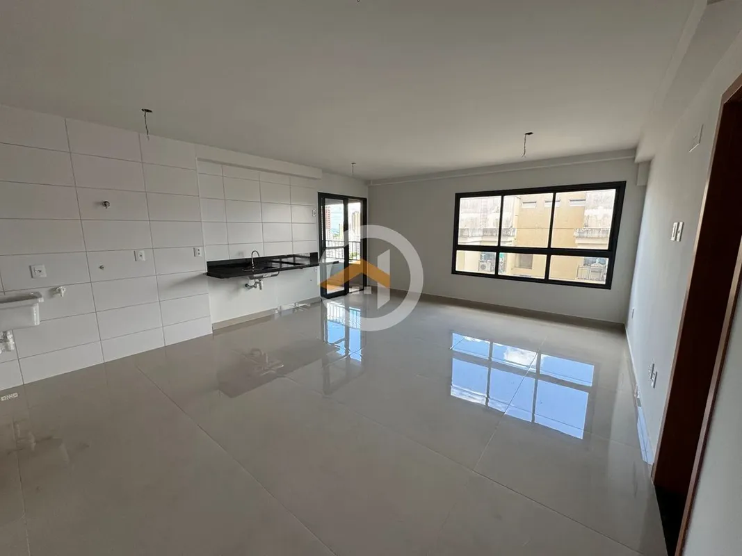 •51 m² muito bem distribuídos•1 quarto (suíte)•Sala ampla com integração à cozin...