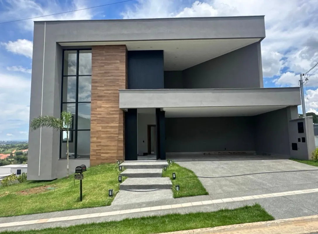 Lindo sobrado no condomínio Jardins Bolonha. Área construída: 240 M2 + 40 mts da...