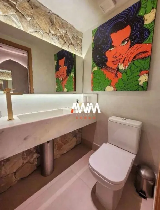 Vendo apto moderno e todo MOBILIADO, Ed. Cena Marista- 125m²- Elevador privativo...