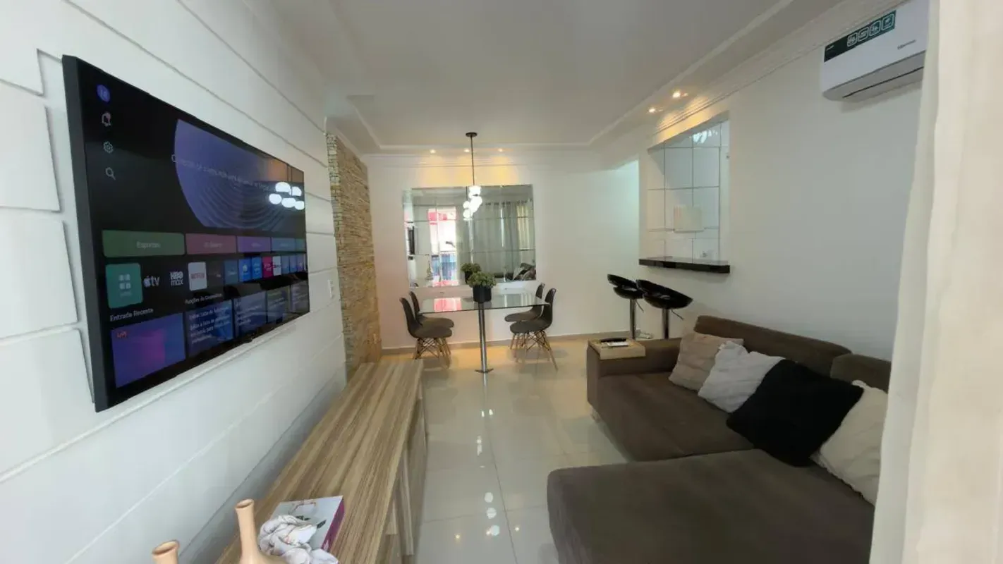 Apartamento 2 suítes mobiliado, exceto TV, no melhor Condomínio Clube do Parque ...