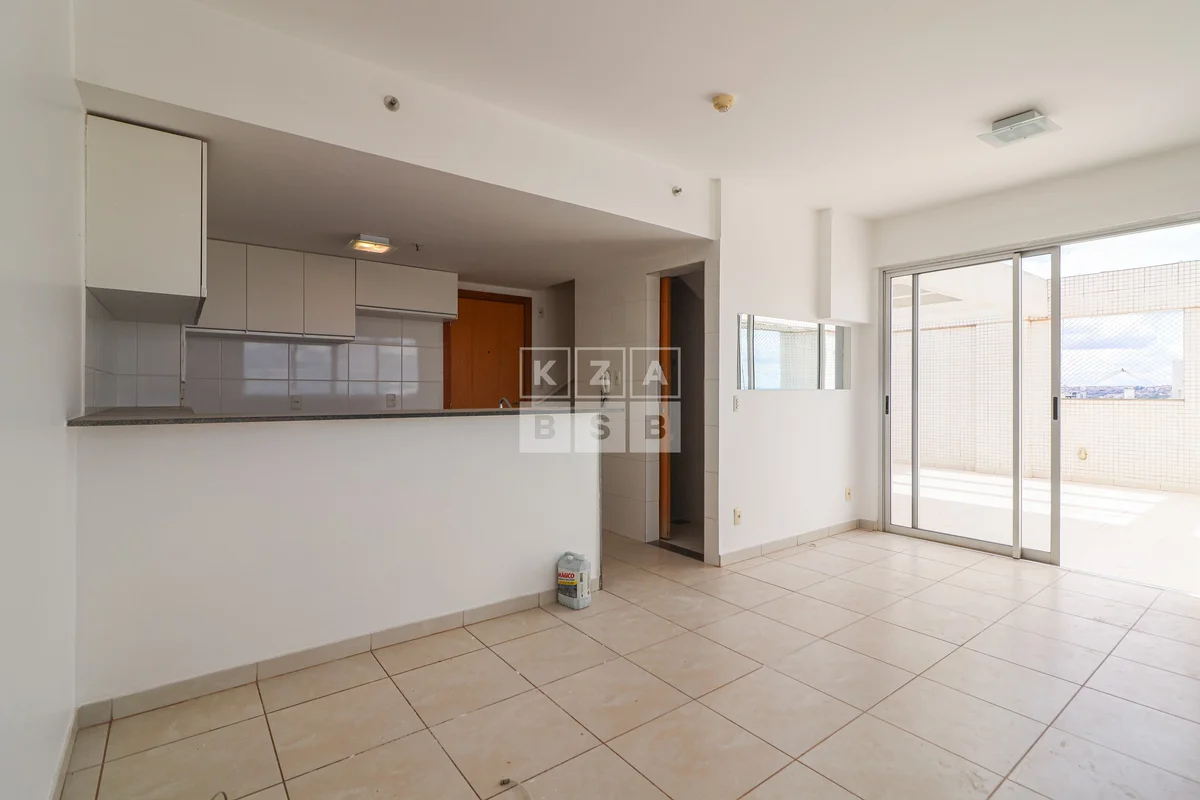Imagine morar em uma cobertura duplex em Águas Claras, no 19º andar, com uma vis...