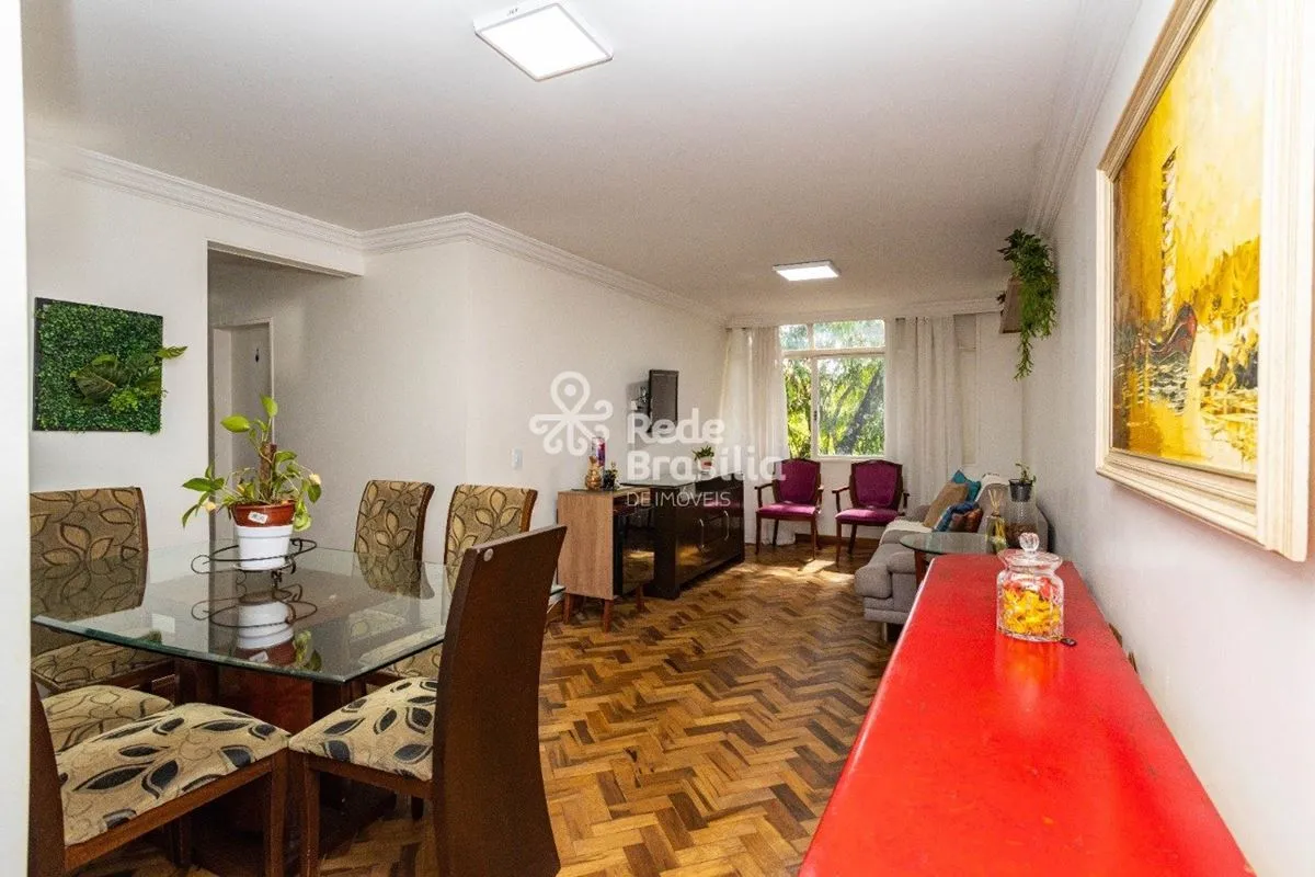 SQN 412 | Apartamento 4 Quartos sendo 1 suíte - Closet - Vazado - Reformado - Vi...