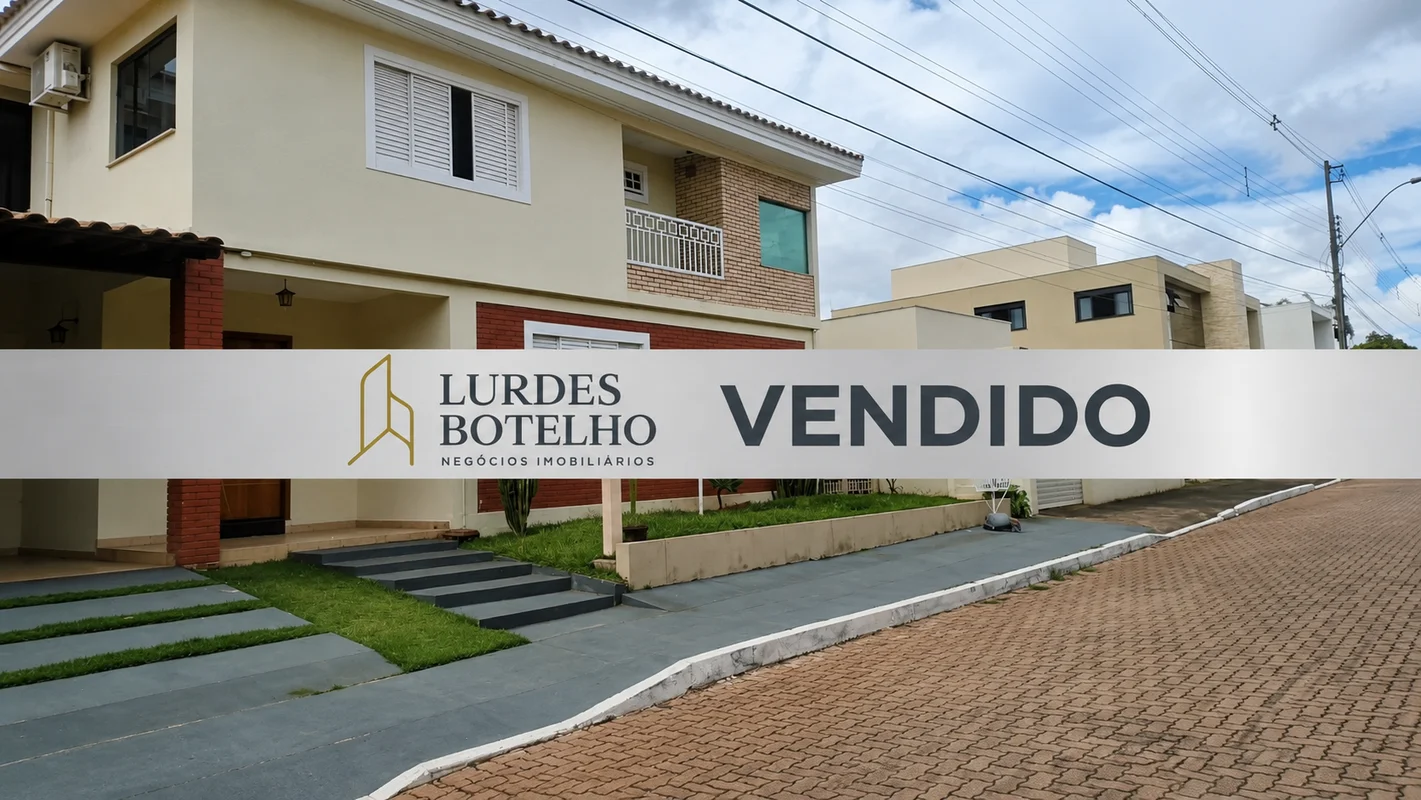 Sobrado moderno no Solar de Brasília – 5 quartos, lazer completo e vista livre n...