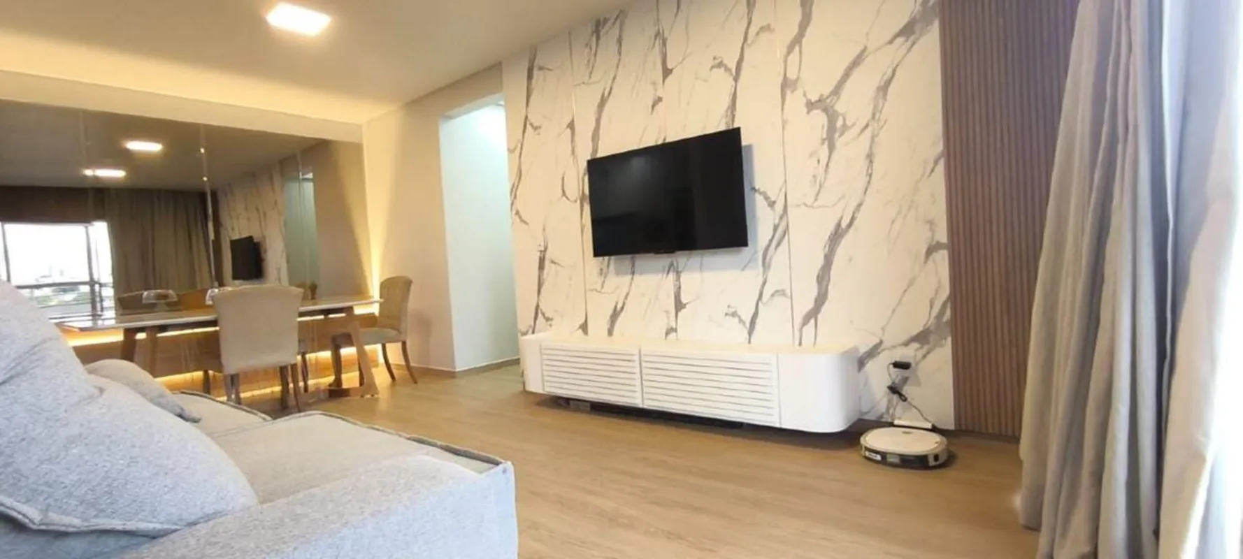 Residencial Morada do SolApartamento 98m², 3 quartos, Alto da Glória-Go!Detalhes...