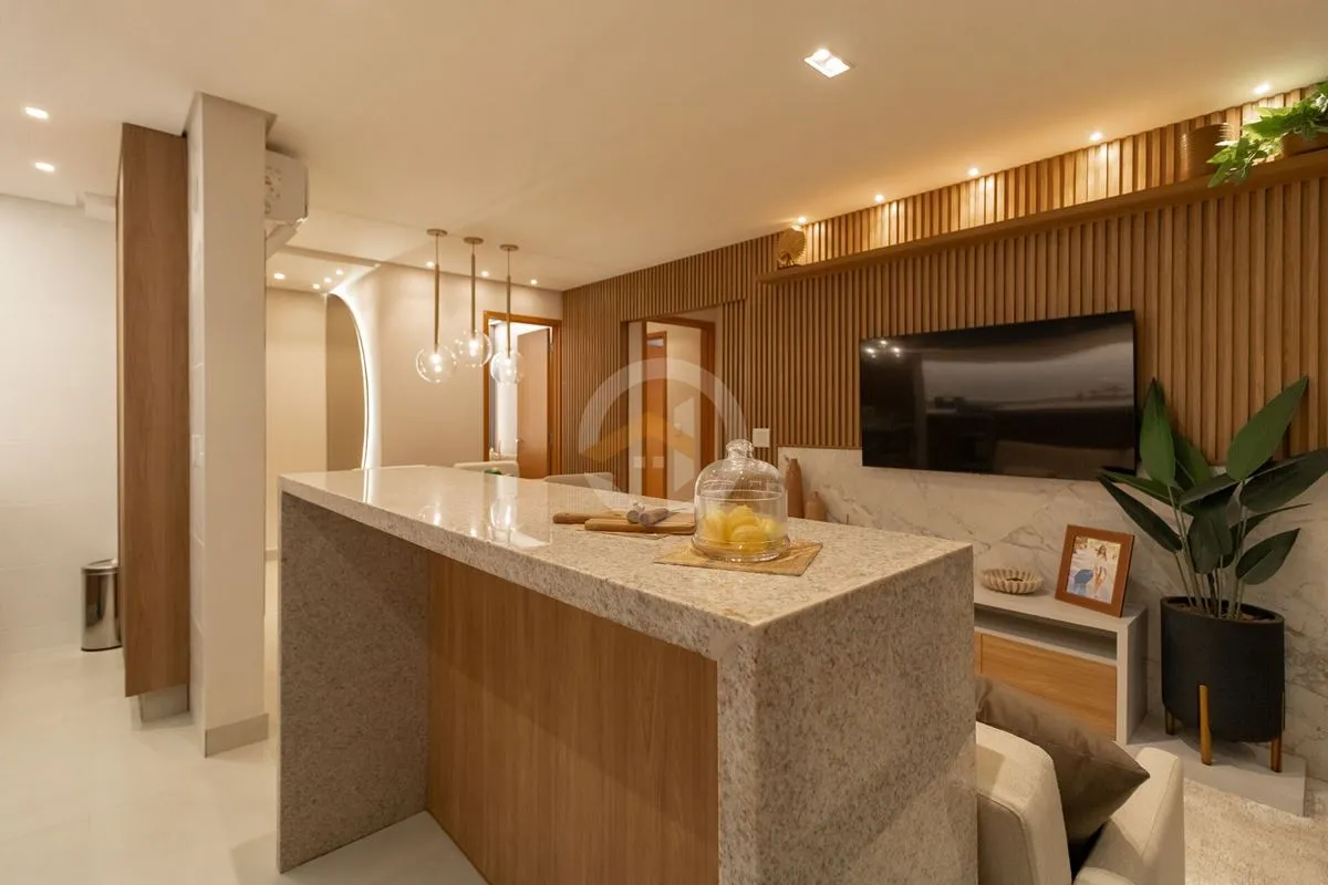 Próximo ao Buriti Shopping, apartamento 2 suítes e lavabo.Características do imó...